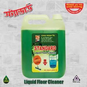 STANDARD Liquid Floor Cleaner – ৫ লিটার (২-ইন-১ ডিসইনফেক্ট্যান্ট ও ক্লিনিং)